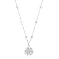 Collana Lotus Donna Beyond Classics in Argento Zirconia LP3827-1/1 - LP3827-1/1